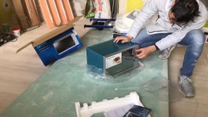 Распаковка - Микроволновая печь Midea MM720C4E-S