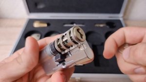 EVVA KZS функция дополнительной защиты от высверливания в Австрийских цилиндрах Evva