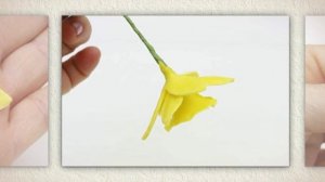 Как сделать нарциссы. Искусственные цветы своими руками