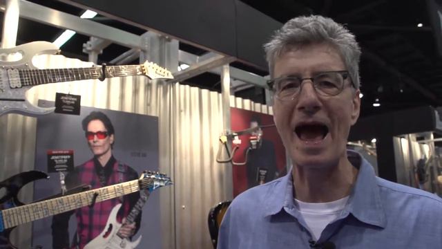 Steve Vai Signature Models NAMM 2015 Ibanez смотреть онлайн