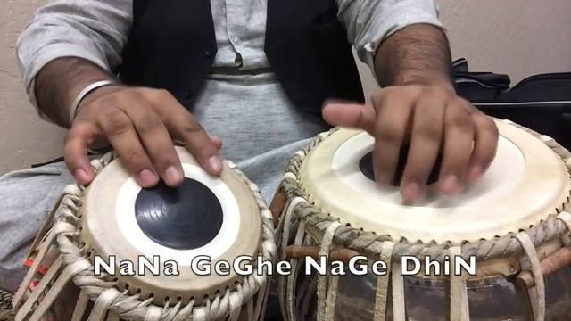 Lagi Uthaan & Tihaee in Kehrva Taal Lesson, Hindi with English subtitles कहरवा लग्गी तिहाई Keharwa