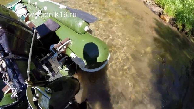Резиновый интейк I Испытание подвесного водомета с резиновым водозаборником