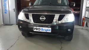 ДХО Probright Alpha в габариты Nissan Patrol Y62