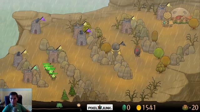 Прохождение PixelJunk Monsters: Ultimate - Hard 1: Snake Pit [Toki Island] смотреть онлайн