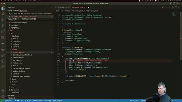 Stream archive: Axum authentication (2022-11-22) смотреть онлайн