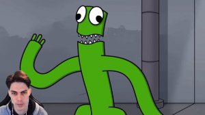 РАДУЖНЫЕ ДРУЗЬЯ - ДЕВОЧКИ! - The RAINBOW FRIENDS are GIRLS?! (Cartoon Animation) - РЕАКЦИЯ