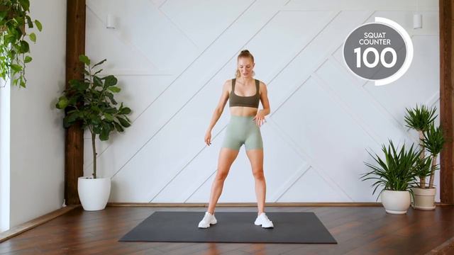 200 REP SQUAT CHALLENGE (Effectively Tone & Lift the Booty & Thighs)