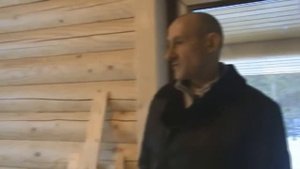 Оцилиндрованное бревно. Дом из оцилиндрованного бревна изнутри.