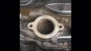 Thermostat replacement 5.7L Mercruiser