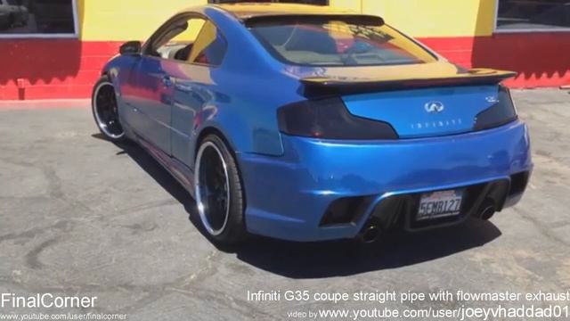 Brutal Infiniti G35 exhaust sound compilation смотреть онлайн