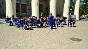 Духовой оркестр "Созвездие". Марш "Привет музыкантам!"