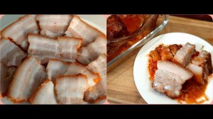 Грудинка в кисло-сладком соусе. Супер нежное мясное блюдо. Подробный рецепт.