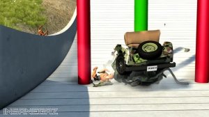 BeamNG Driver, Passenger and Loads Crash Testing #173 - Insanegaz