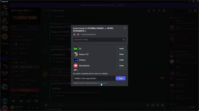 HOW TO GET YOUR CUSTOM INVITE LINK IN A DISCORD SERVER смотреть онлайн