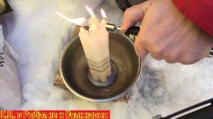 Как обогреть зимнюю палатку с помощью свечей.Обогреваем палатку,самый бюджетный способ.
