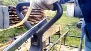 Моя самодельная мини пилорама #самоделка #пилорама