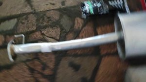 Замена резонатора выхлопной трубы. surf 185, kzte, 1998.