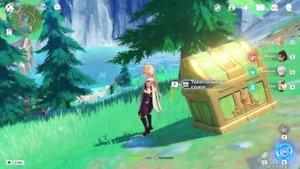 Радость совместного празднования Чертёж декора Фонтейн Genshin