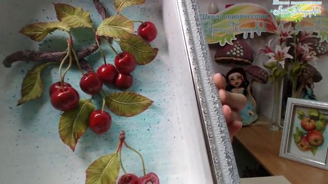 Презентация мини-курса «Фруктовые панно», бумажная флористика, ботаник-панно. Наталья Дроздова. смотреть онлайн