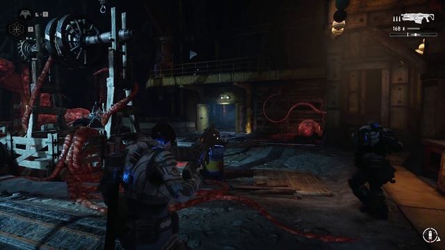 ?БУ)(ОЙ АВТОР ПРОХОДИТ ИГРУ?? - Прохождение GEARS 5 на PC #8