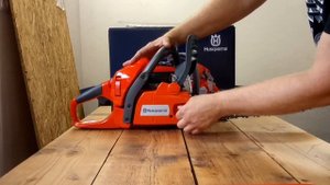 UNBOXING Chainsaw Husqvarna 445 II