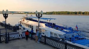 Прогулки на речном трамвайчике в Ярославле