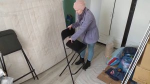 Распаковка — Стул барный Ikea Франклин