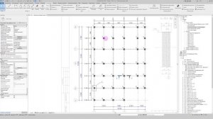 REVIT. План Свайного поля. Проекция ростверка, маркировка.