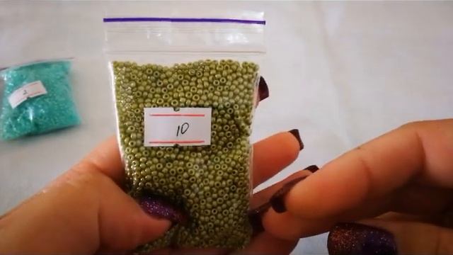 Обзор схемы для вышивки бисером - Утро в сосновом лесу смотреть онлайн