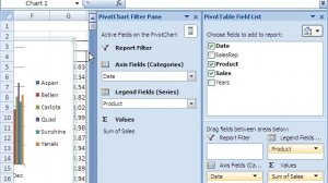 Excel Dynamic Chart #6: PivotTable PivotChart