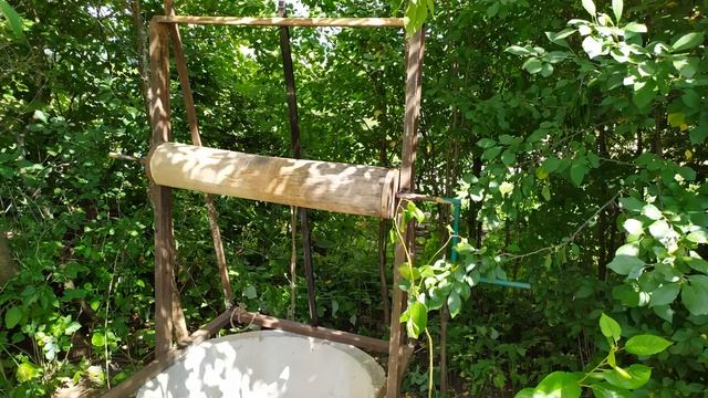 Металлическая крыша на колодец своими руками