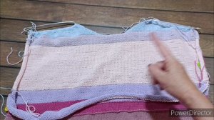 🧶Вяжу джемпер из пряжи Джинс👚