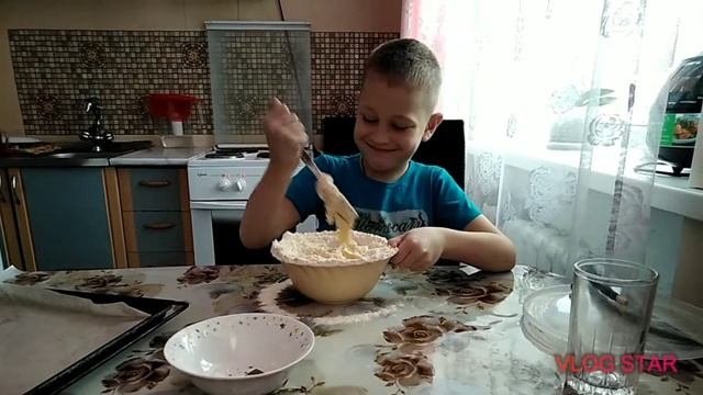 Супер вкусное, песочное печенье, которое может приготовить даже ребёнок.