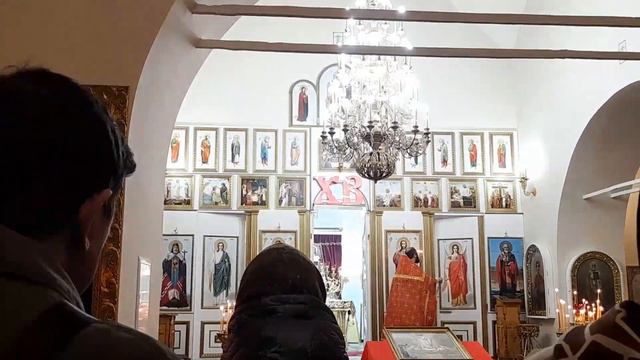 СЛУЖБА В ХРАМЕ СВЯТИТЕЛЯ НИКОЛАЯ. С ПРАЗДНИКОМ ВАС ДРУЗЬЯ!!! ХРИСТОС ВОСКРЕСЕ... смотреть онлайн