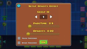 Как создать другой режим игры в GEOMETRY DASH