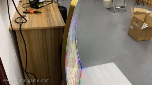 Curved TouchScreen Bally Gaming Slot 43 inch 1500R 1200R 1000R Monitor Slot Gaming Monitors For Sal