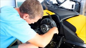 Снегоход Тикси. Быстрая замена ремня вариатора с.....МОЛОТКОМ.