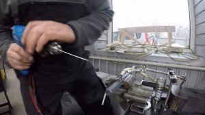 Наращивание метала для ремонт люфта, электроискровое наращивание алюминия с подручными инструментам