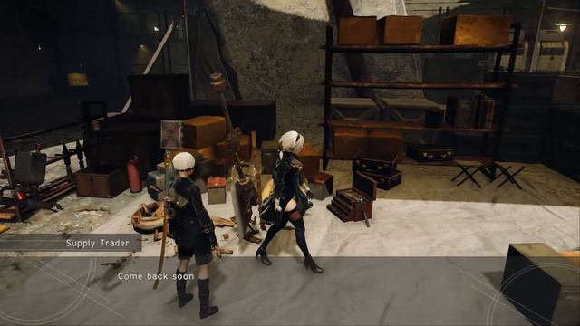 Golden Armor Jerkify - NieR: Automata (PC) - Pt 23 - w/ DamonLive смотреть онлайн