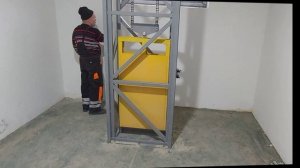 Грузовой мачтовый подъёмник 500 кг.