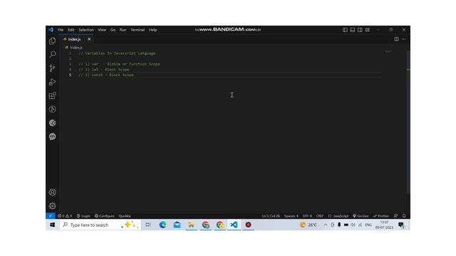 Understanding var, let, and const in Hindi