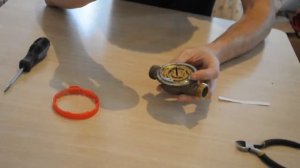 Улитка из счетчика для воды для дымогенератора /строим коптильню Х/К часть 1.