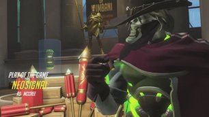 Overwatch Genji McCree and Highlights It's High Noon!!!