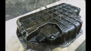Масляный поддон Мерседес m157 из двух частей