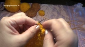 Как связать детский рюкзак спицами