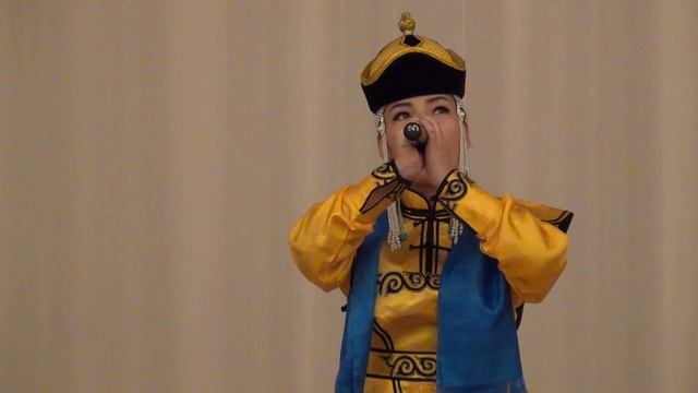 Фестиваль монгольской культуры в БГУ #4 - Песня на монгольском языке (2016)