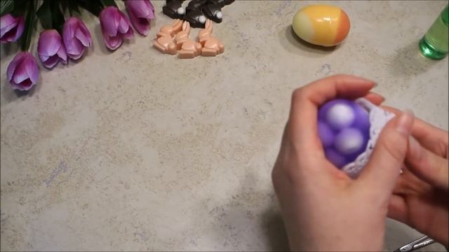 Мыловарение. Мыльный БУКЕТ с Пасхальными яйцами. Мыло своими руками.