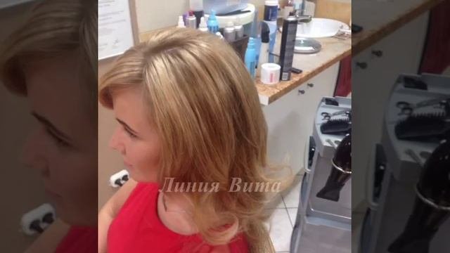 Калифорнийское мелирование Тушино Планерная. Салон красоты Линия Вита