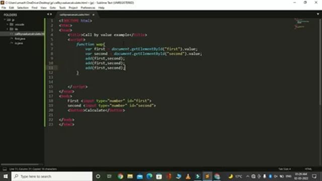 call by value example using java script смотреть онлайн