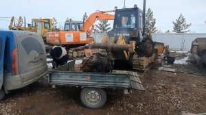 Забираем в ремонт Коробку Передач от бульдозера Shantui sd16 на ремонт.